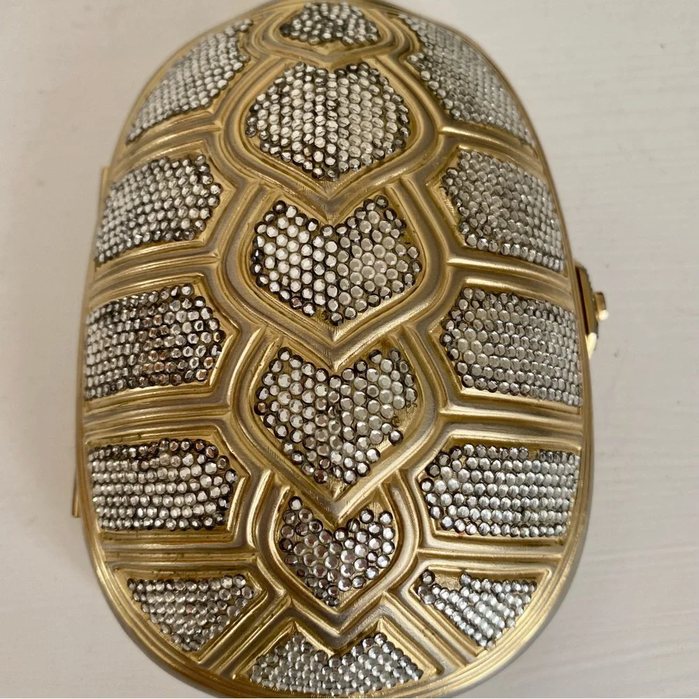 Judith Leiber Swarovski Crystal Vintage Miniaudiere - Picture 3 of 11
